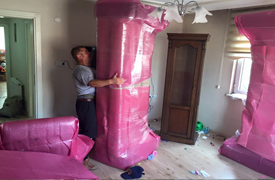 eşyaları taşımasını yapanlar