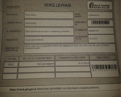 Vergi levhası